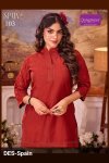 Spain By Rangmaya Vertican Short Tunic Ladies Top